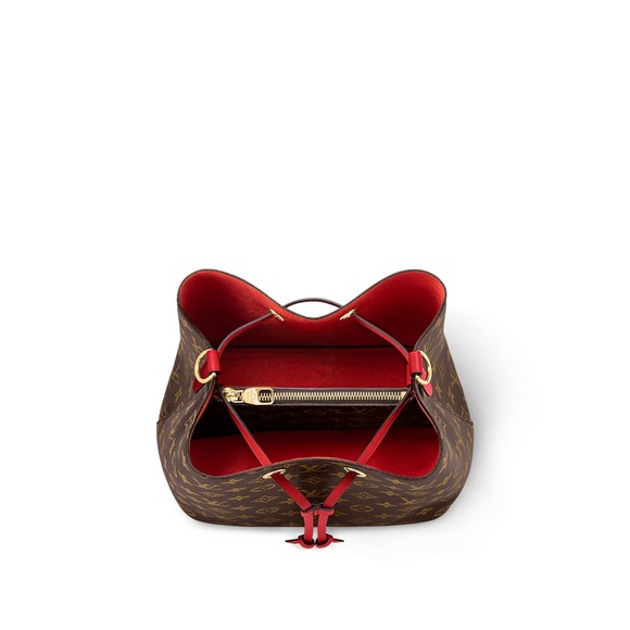 BRAND NEW Louis Vuitton Néonoé poppy MM Monogram w/ letter of authentication - Picture 8 of 10